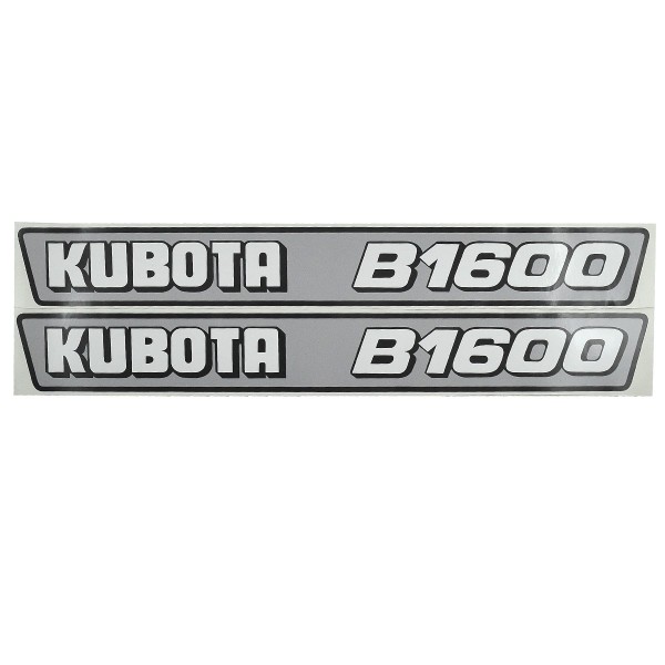 Nálepky Kubota B1600