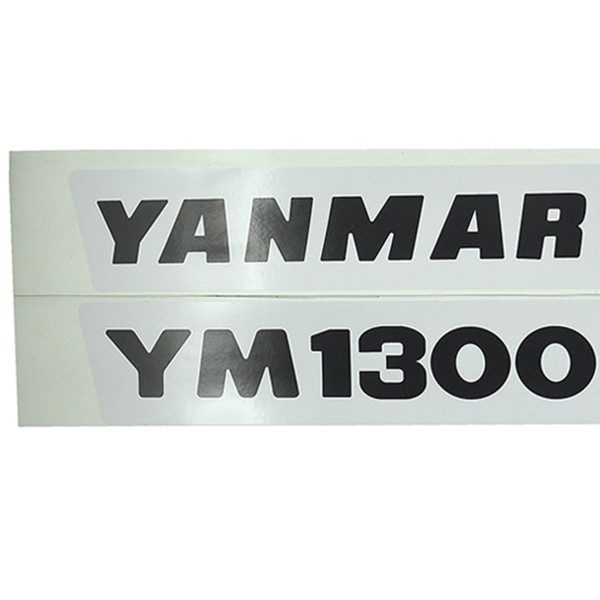 Nálepky Yanmar YM1300D, Nálepky Yanmar, YM1300D
