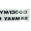 Yanmar YM1300D Stickers, Yanmar Stickers, YM1300D