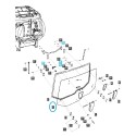 Zadné okno kabíny / TRG863 / Traktor LS MT3 / č. 40255027