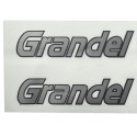 stickers Kubota GL320, Kubota GL 320, Grandel