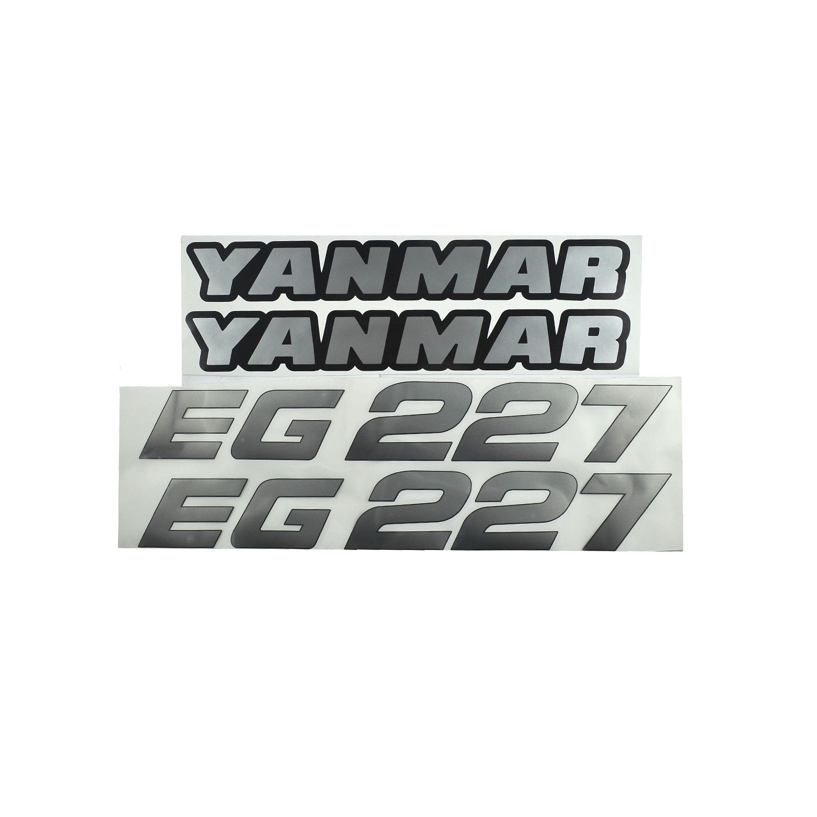 Naklejki Yanmar EG227, Yanmar EG 227, EG227, EG 227