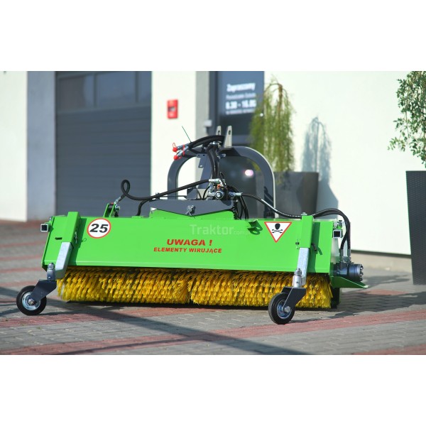 Balayeuse de tracteur hydraulique de 120 cm avec panier