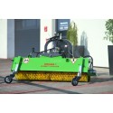 120 cm traktorový zametací stroj hydraulický s košom