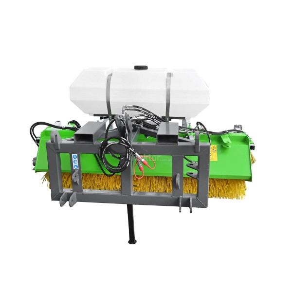 Zametací stroj 200 cm na traktor hydraulika (koš + boční kartáč)