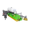 Balayeuse 200 cm pour tracteur hydraulique (panier + brosse latérale)