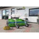 Kehrmaschine 200 cm für Traktorhydraulik (Korb + Seitenbesen)