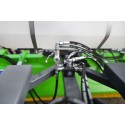 Balayeuse 200 cm pour tracteur hydraulique (panier + brosse latérale)