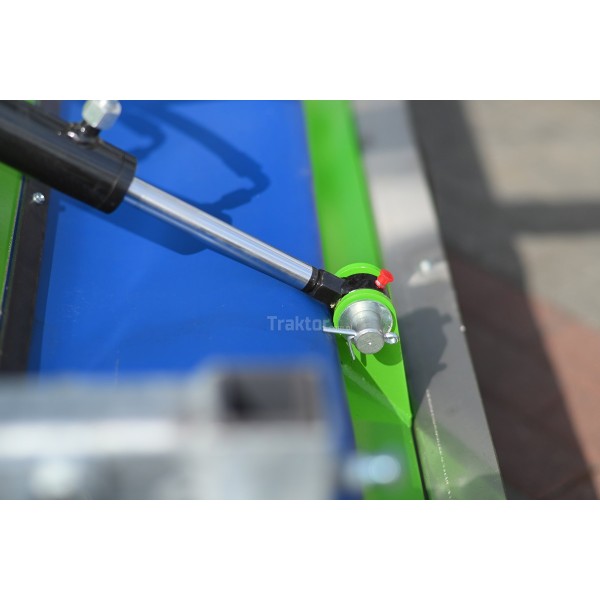 Sweeper 200 cm for tractor hydraulic (basket + side brush)