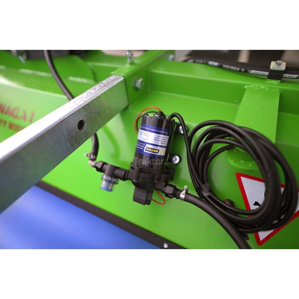 Sweeper 200 cm for tractor hydraulic (basket + side brush)