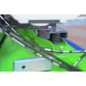 Zametací stroj 200 cm na traktor hydraulika (koš + boční kartáč)