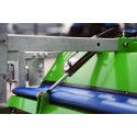 Zametací stroj 200 cm na traktor hydraulika (koš + boční kartáč)