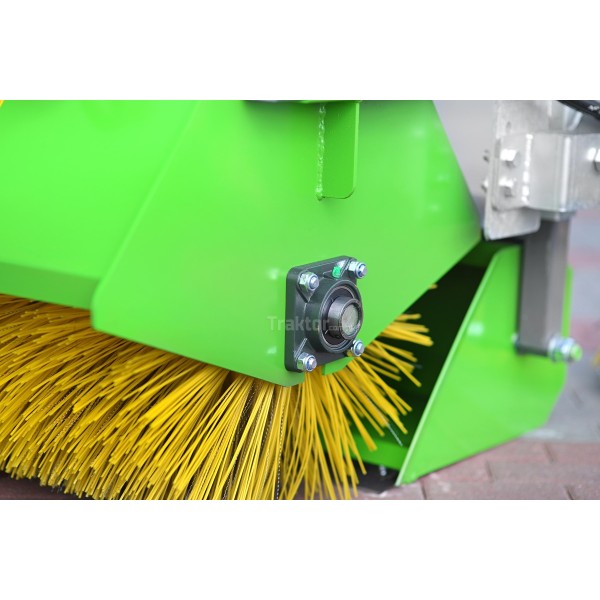 Zametací stroj 200 cm na traktor hydraulika (koš + boční kartáč)