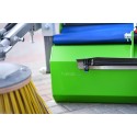 Zametací stroj 200 cm na traktor hydraulika (kôš + bočná kefa)