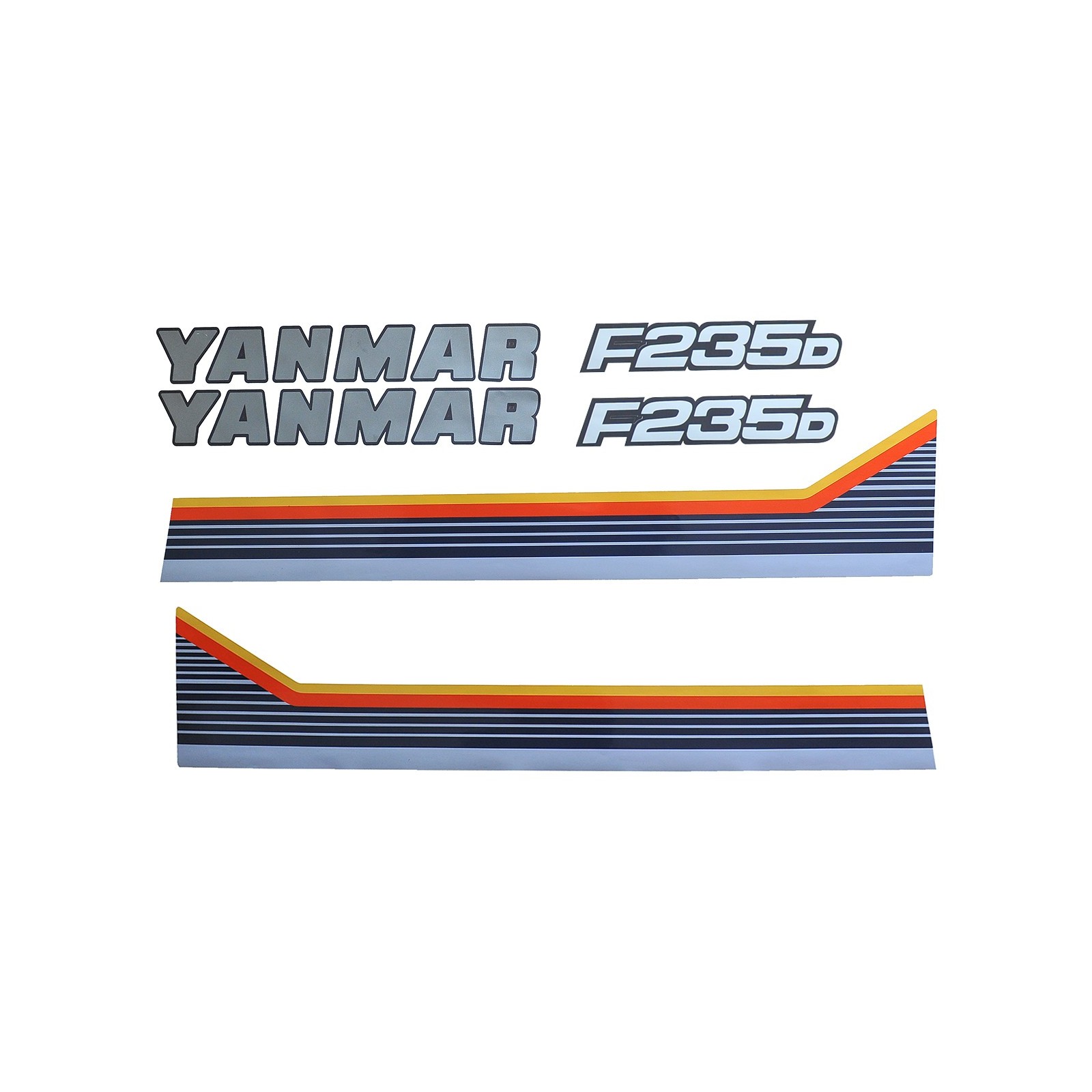 Naklejki Yanmar F235D, Yanmar F235D, F235D, F 235D, Naklejki Yanmar
