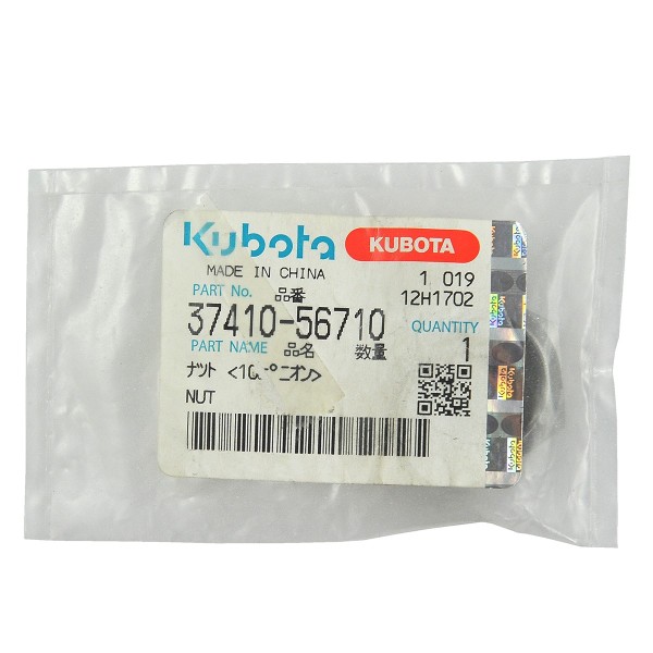 Tuerca M24, 37410-56710, Kubota, B21, B1700, B2100, B2400, B2410, B2440, L3408