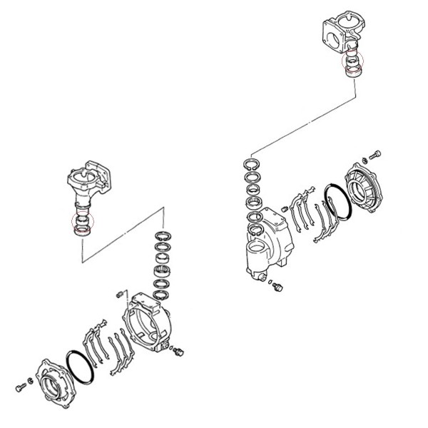 Casquillo deslizante, 40 x 44 x 15 mm, 3194447-13640, Yanmar F16, F175, F205, Ke-3
