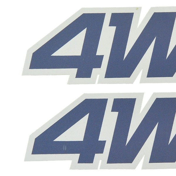 Naklejki 4WD, Yanmar F, Yanmar FX, 4 WD, Naklejki Yanmar, 4WD