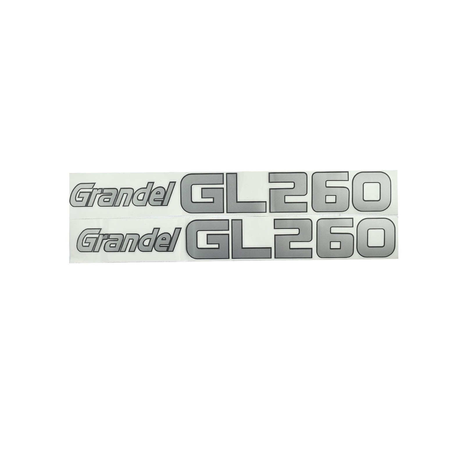 Aufkleber für Kubota GL260, Kubota GL 260, Grandel
