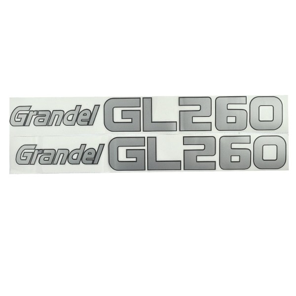 Aufkleber für Kubota GL260, Kubota GL 260, Grandel