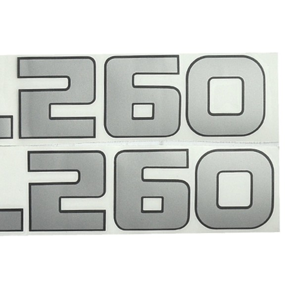 Nálepky Kubota GL260, Kubota GL 260, Grandel