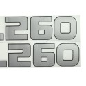 Aufkleber für Kubota GL260, Kubota GL 260, Grandel