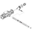 Brida de eje, Yanmar EF725T, 1A8292-13180, 5-15-247-12, 33 x 50 mm, M32