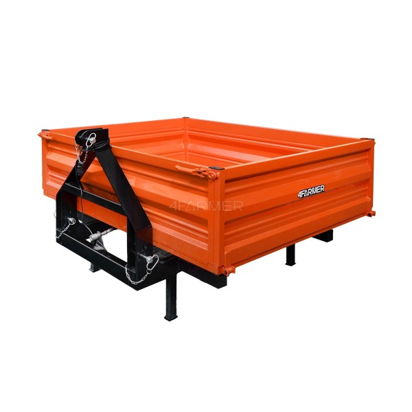 Skrzynia transportowa z hydraulicznym wywrotem 4FARMER | Traktor.com.pl