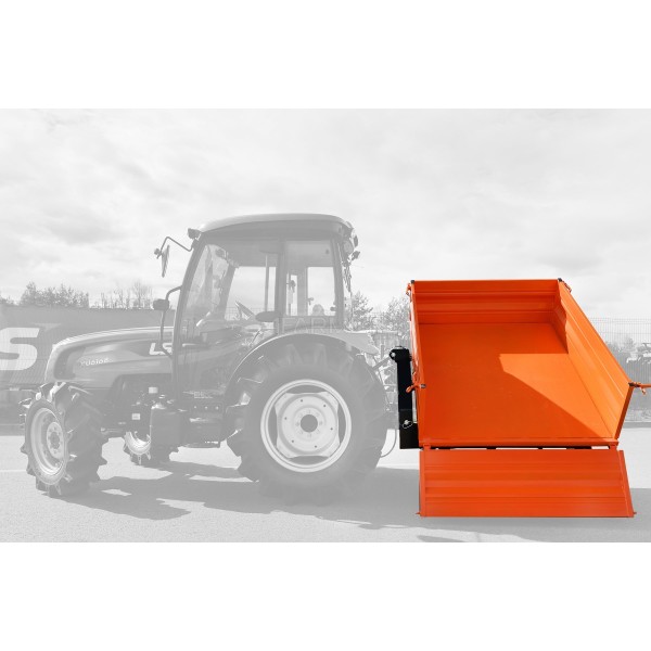 Caja de transporte con volteo hidráulico 4FARMER