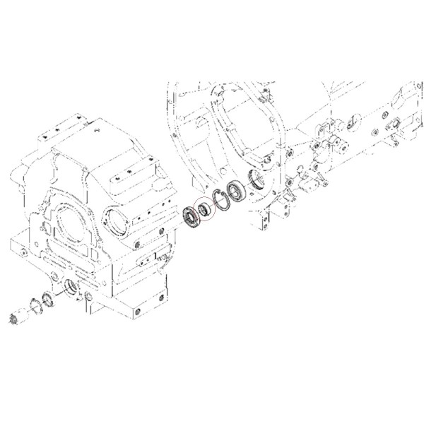 Těsnicí manžeta, 36340-41300, 30 x 38 x 14 mm, Kubota, M4500, M8030, M9540, 5-15-104-03