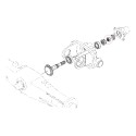 Těsnicí manžeta, 36340-41300, 30 x 38 x 14 mm, Kubota, M4500, M8030, M9540, 5-15-104-03