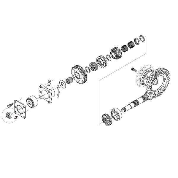Matica M20, Kubota, TC402-232505-13-103-12, L3408, L3608, L3901, L4508, L4600, L4708, L5018