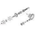 Tuerca M20, Kubota, TC402-232505-13-103-12, L3408, L3608, L3901, L4508, L4600, L4708, L5018