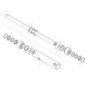 Manguito de sellado, 3C091-63940, Kubota, 6-14-108-03, L4600, M6040, M7040, M8540, M9540