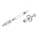 Dichtmanschette, 3A021-41280, 24,70 x 32 x 16 mm, 6-14-108-03, Kubota, M5000, M6040, M7040, M8540
