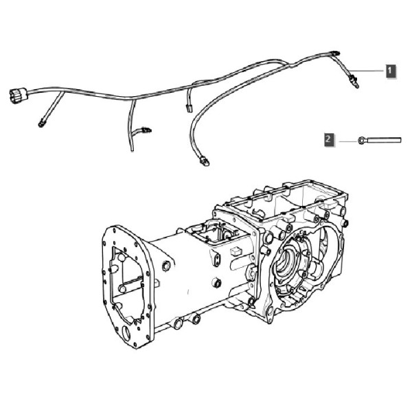 Wiring harness, center (HST) TRG730 / LS Tractor / 40433195