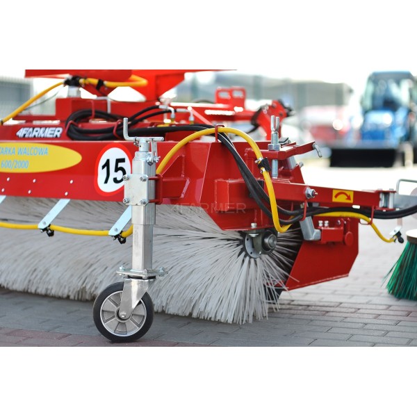 Barredora de 200 cm para tractor 4FARMER