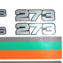 Naklejki Kubota GEAS 273