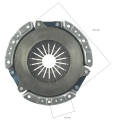 Plateau de pression d'embrayage / 8" / Mitsubishi MT18 / MT20 / MT250 / MT1801 / MT2001 / MTE2000 / OKSZ0-1