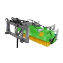 Barredora 150 cm con accesorio 3 en 1, hidráulica con cesta Iga MINI