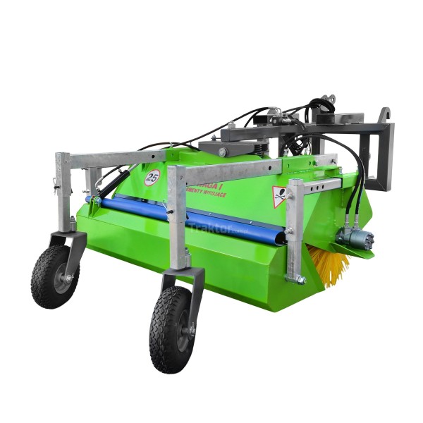 Zametací stroj 150 cm s nástavcom 3 v 1, hydraulický s košom Iga MINI