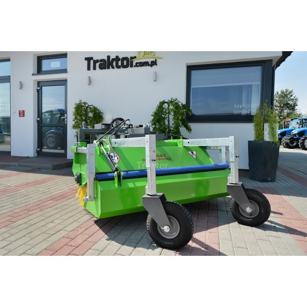 Zamiatarka 150 cm z mocowaniem 3w1, hydrauliczna z koszem Iga MINI