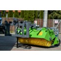 Zametací stroj 150 cm s nástavcom 3 v 1, hydraulický s košom Iga MINI