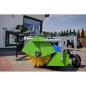 Zametací stroj 150 cm s nástavcom 3 v 1, hydraulický s košom Iga MINI