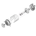 Junta 61,50 x 90 x 15 mm Yanmar EF725T 5-08-101-23 1A8296-13880