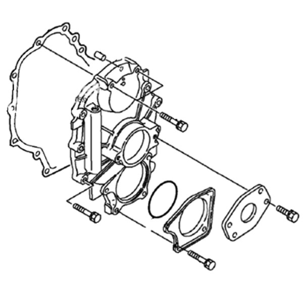 PTO Housing Gasket 198240-24320 Yanmar EF453T 5-15-124-13
