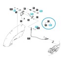 Dźwignia podnośnika hydraulicznego A/L G825 A1825244 / LS Tractor / 40032624 | Traktor.com.pl