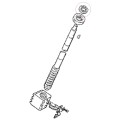 Säulendichtung 19 x 32 x 8 mm 09500-19328 5-08-129-01 Kubota B5001 B7200 L175 L2201 L3408