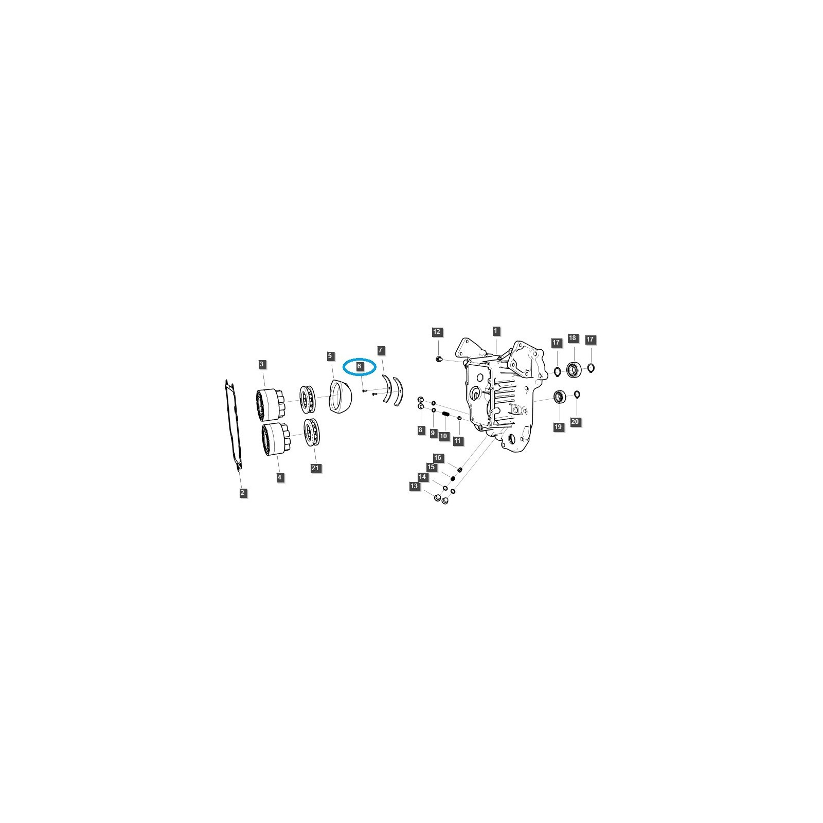 Skrutka M3x6L / LS Traktor / TRG270 / 40341803