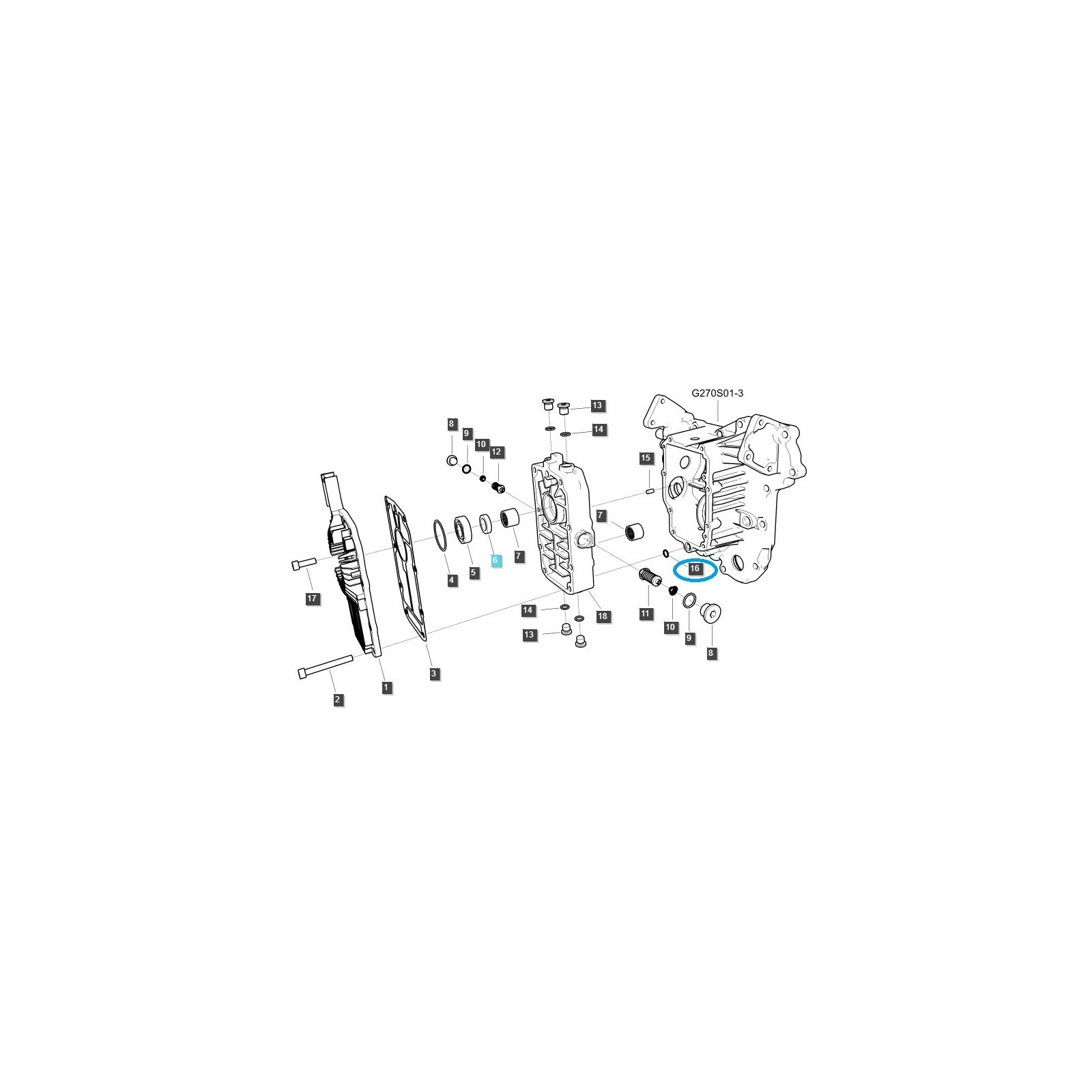 O-Ring (P12-B) / LS MT1.25 / TRG270 / 40341825